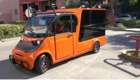 百度無人車進軍美國加州